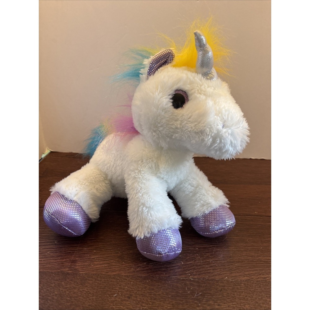 Sparkle Tales by Aurora Rainbow Unicorn Plush Stuffed Animal‎ 12"